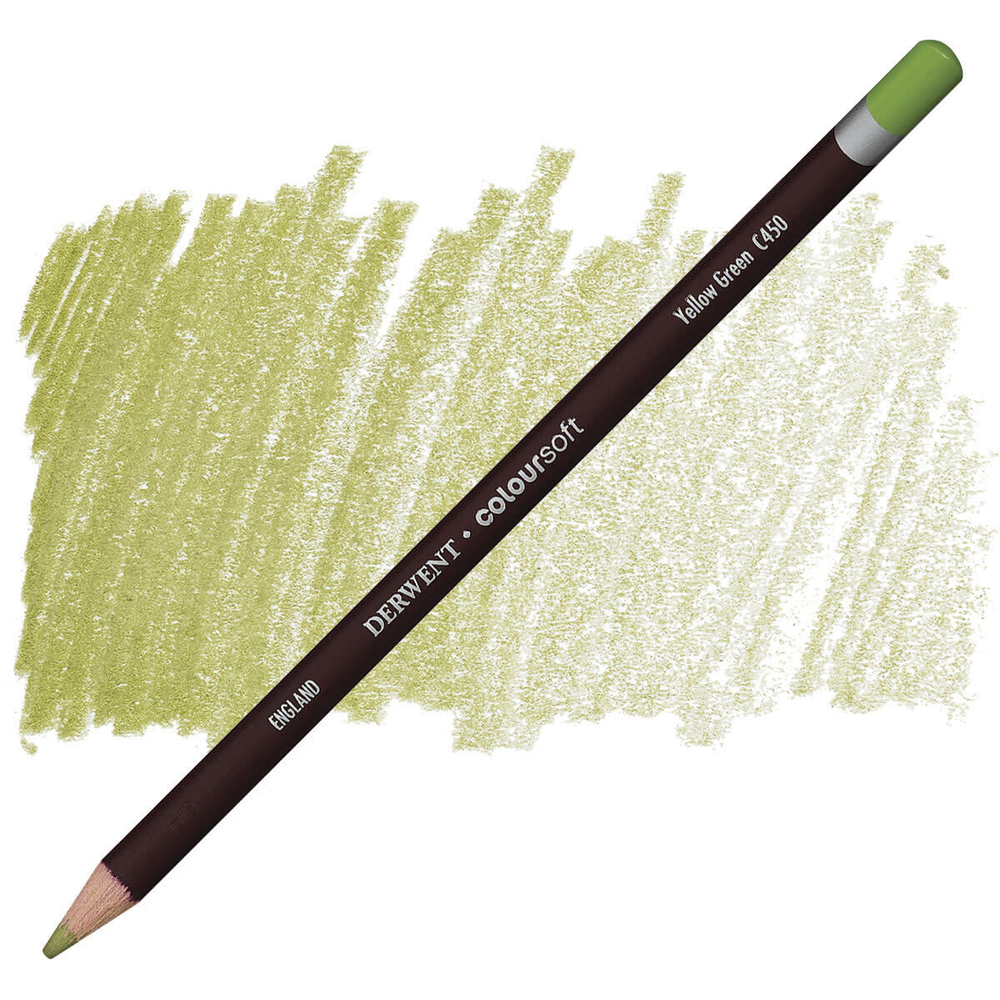 Derwent Coloursoft. C450 Yellow Green