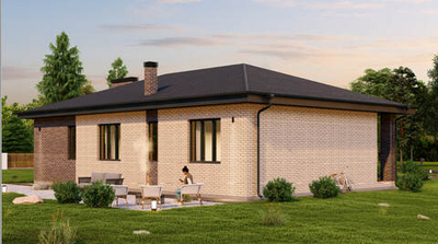 Проект Дома 115,1 кв. м К-53