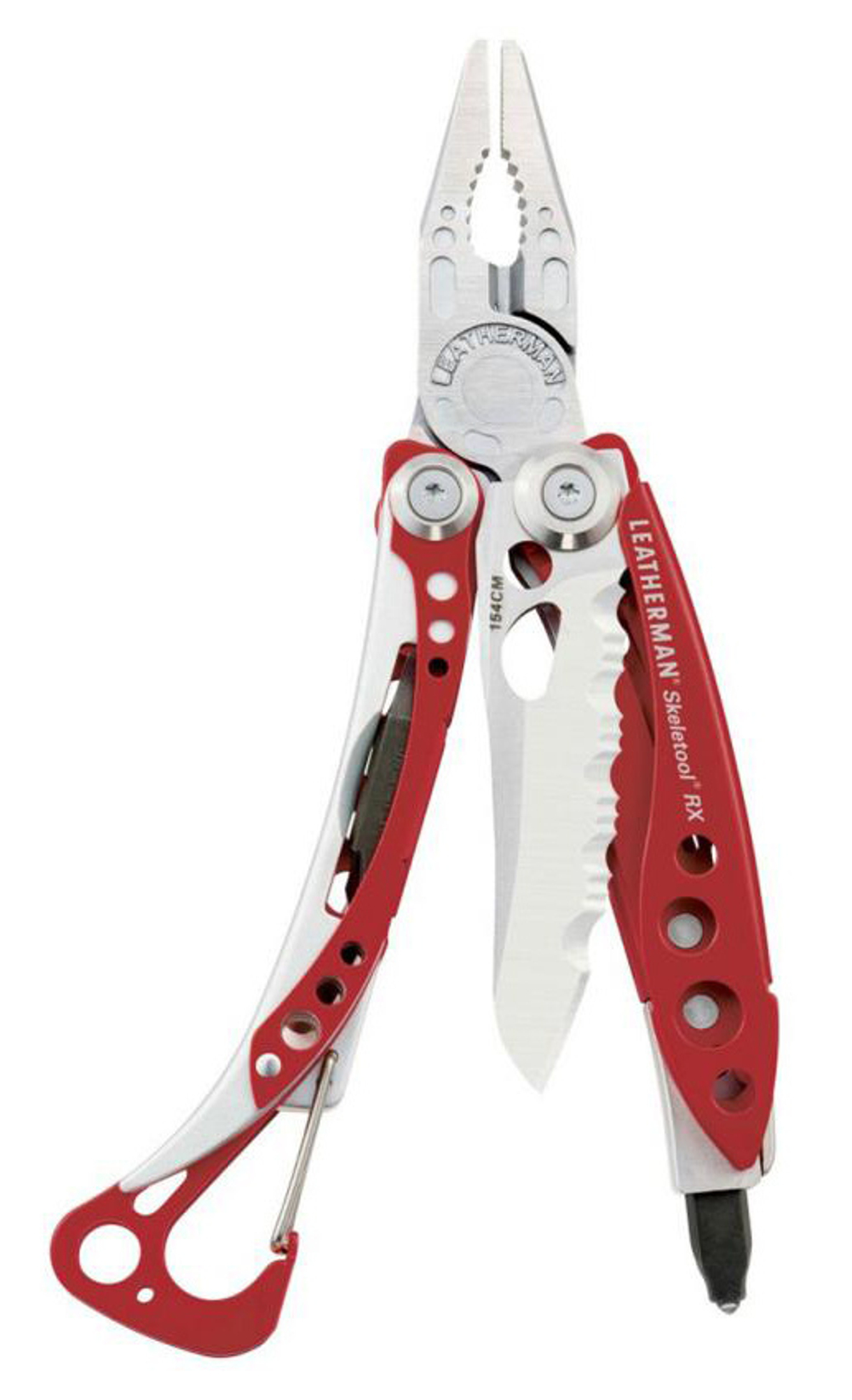 Мультитул Leatherman Skeletool RX  (832312) 100мм,  7функций,  красный