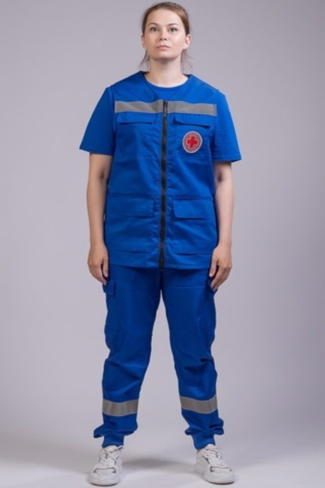 Жилет летний женский Скорая помощь MedicLine