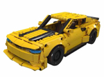 Конструктор Mould King Models 15081. Bumblebee Pull Back, 738 деталей