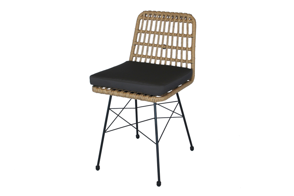 Стул Garden Story Габриел штабелир. Стул Garden Story из 3 частей: ножки, метизы+сиденье+подушка серая)