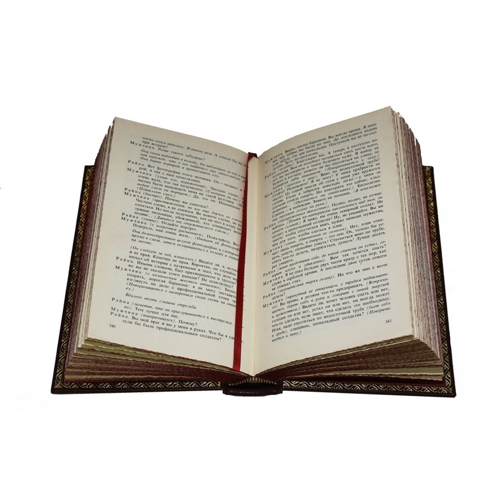 Подарочное издание в кожаном переплете в 6 томах "Бернард Шоу. Собрание сочинений "