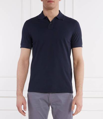 Поло Prime BOSS ORANGE - темно-синий(50507813)