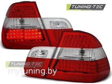 Задние фонари Bmw 3 E46 red whit led