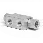 VRDE-G3/8 - Гидрозамок сдвоенный трубного монтажа G3/8