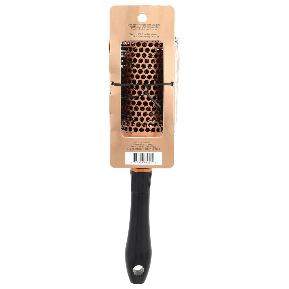 Conair, Медная коллекция, маленькая круглая щетка для быстрой сушки, 1 шт.