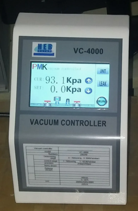 Вакуумный контроллер VC-4000 L, LCD дисплей