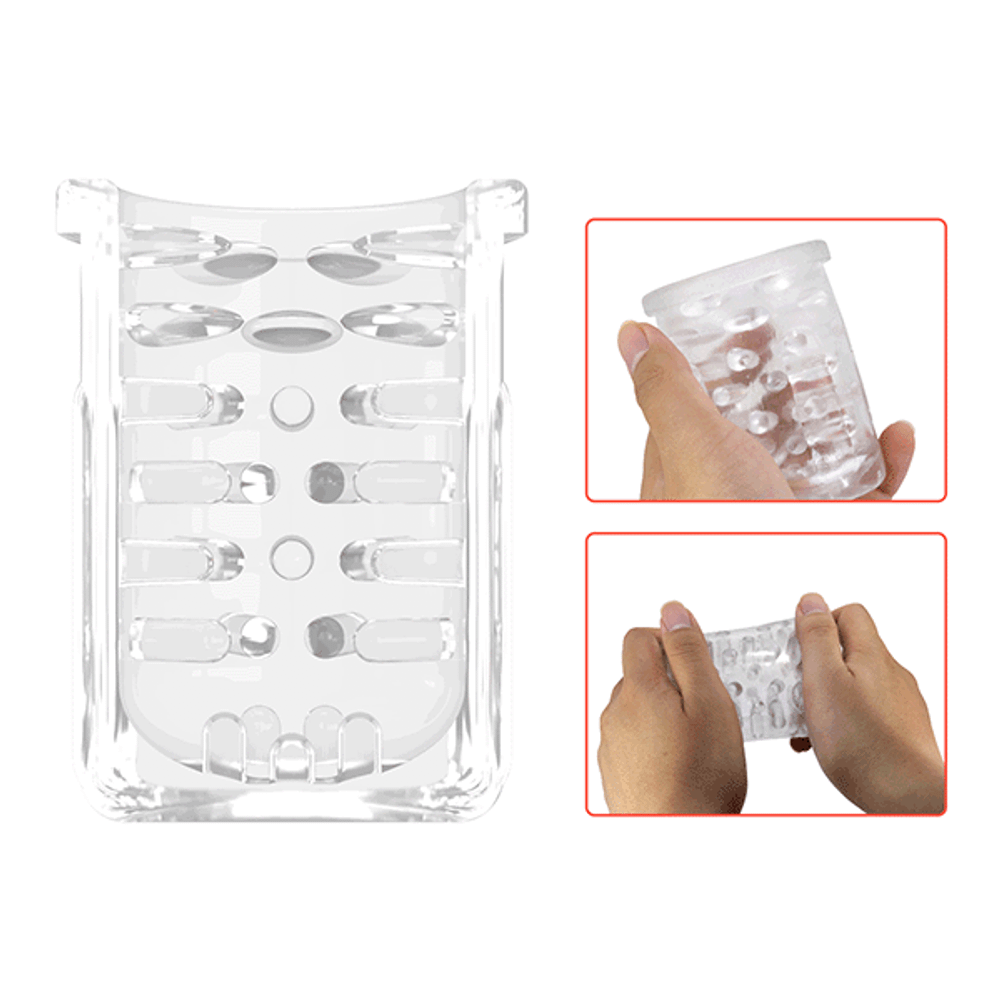 Автоматический вибромастурбатор 27,8см с ротацией Pretty Love Kahleah Thrusting & Rotating Masturbator BM-00900T98