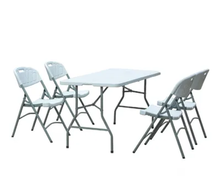 Комплект мебели HDPE стол 180см + 4 стула