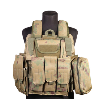 Бронежилет (плитник) 7 карманов, мох