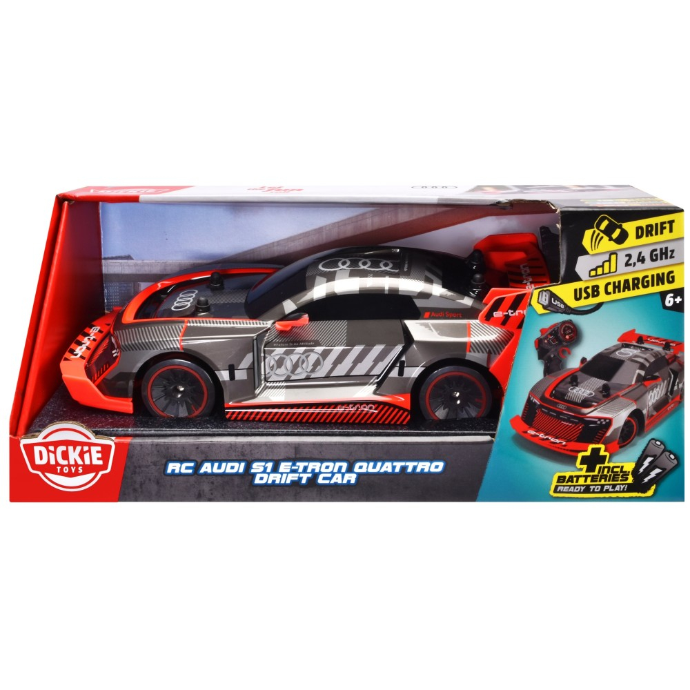 Радиоуправляемый автомобиль Dickie RC Audi S 1106011X1 E-Tron 30 см 2,4 ГГц — фото 1