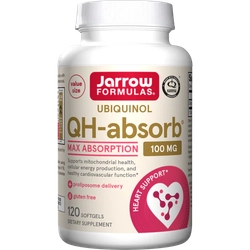QH-Absorb® Ubiquinol 100 мг капсулы Jarrow Formulas