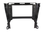 Комплект рамки с разъёмами 10" Toyota Camry 50 2011-2014 чёрная+серебро - Car-Smart 7048B