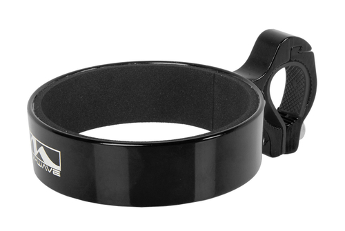 Флягодерж-л/кольцо на руль алюминий д/кружек/стаканов/бутылок... крепл. на руль 22-28мм M-WAVE