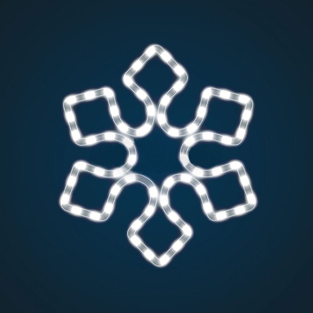 Светодиодная Снежинка