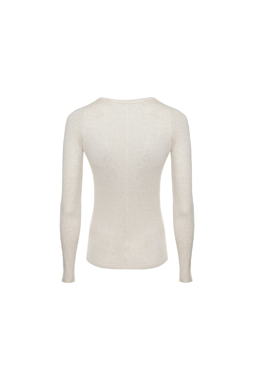 Лонгслив CELIA Бежевый меланж