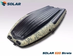 Лодка надувная моторная solar-520 strela jet tunnel