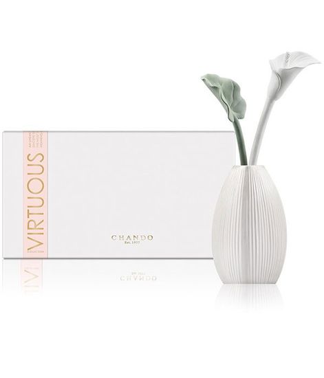 Sleeping Lily Purity, ароматический диффузор с необычными палочками, Chando