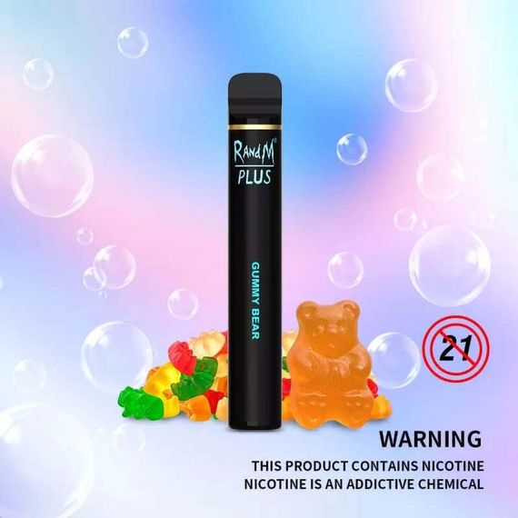 RandM 800 Plus - Gummy Bear (2% nic)
