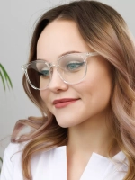 Очки для компьютера имиджевые защитные прозрачные нулевки