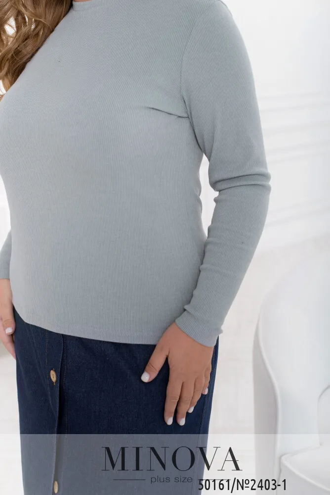 Водолазка 2403-1-серый Minova