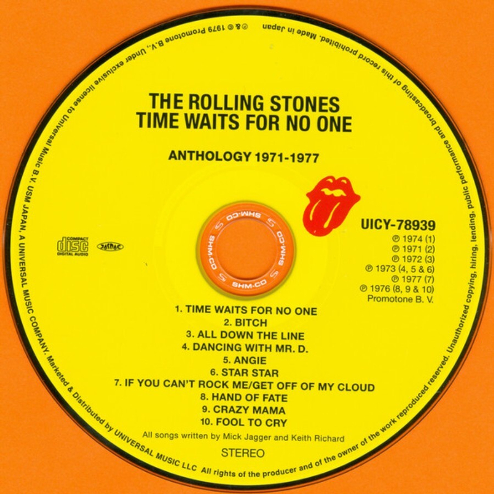 The Rolling Stones / Time Waits For No One (Anthology 1971-1977)(Mini LP CD)