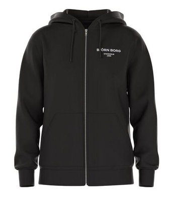 Мужская теннисная кофта Björn Borg Essential 1 Zip - black beauty