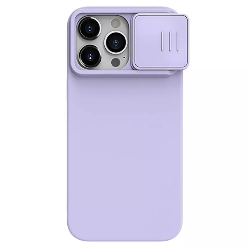 Накладка Nillkin CamShield Silky Silicone Case для iPhone 15 Pro