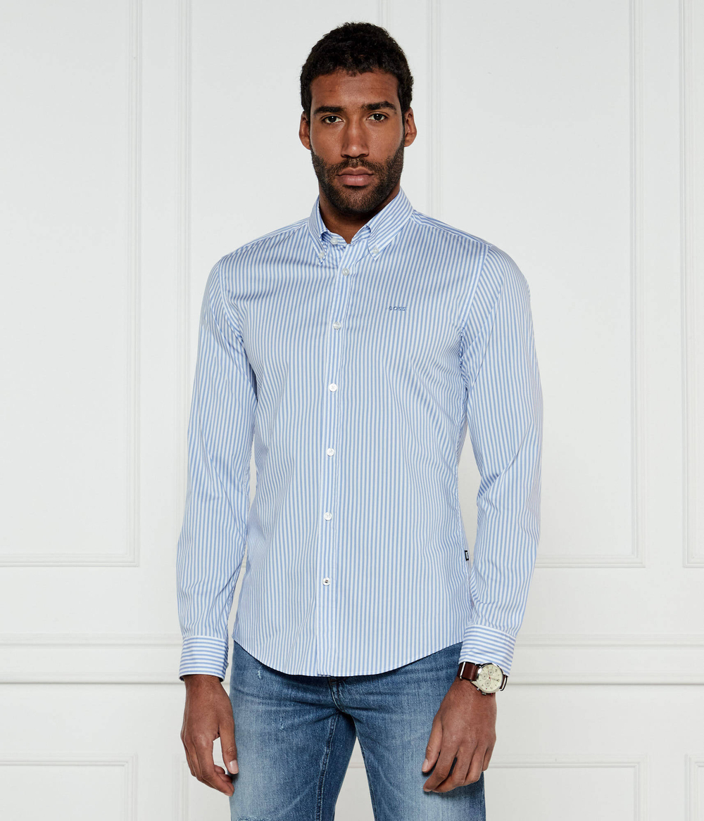 Рубашка Roan BOSS BLACK - голубой(50520285)