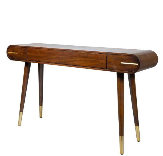 Консоль Malibu, 150х85 см, шпон американского ореха