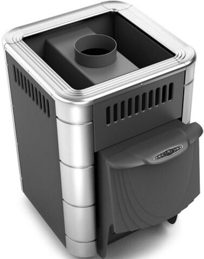 Печь банная Оса Inox ДА КТК антрацит НВ