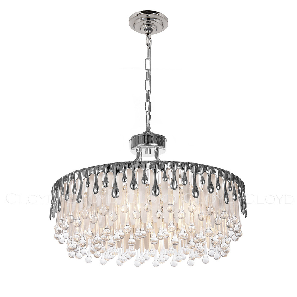Люстра Cloyd CAPULETTI C8 / Ø60 см - хром (арт.11303)