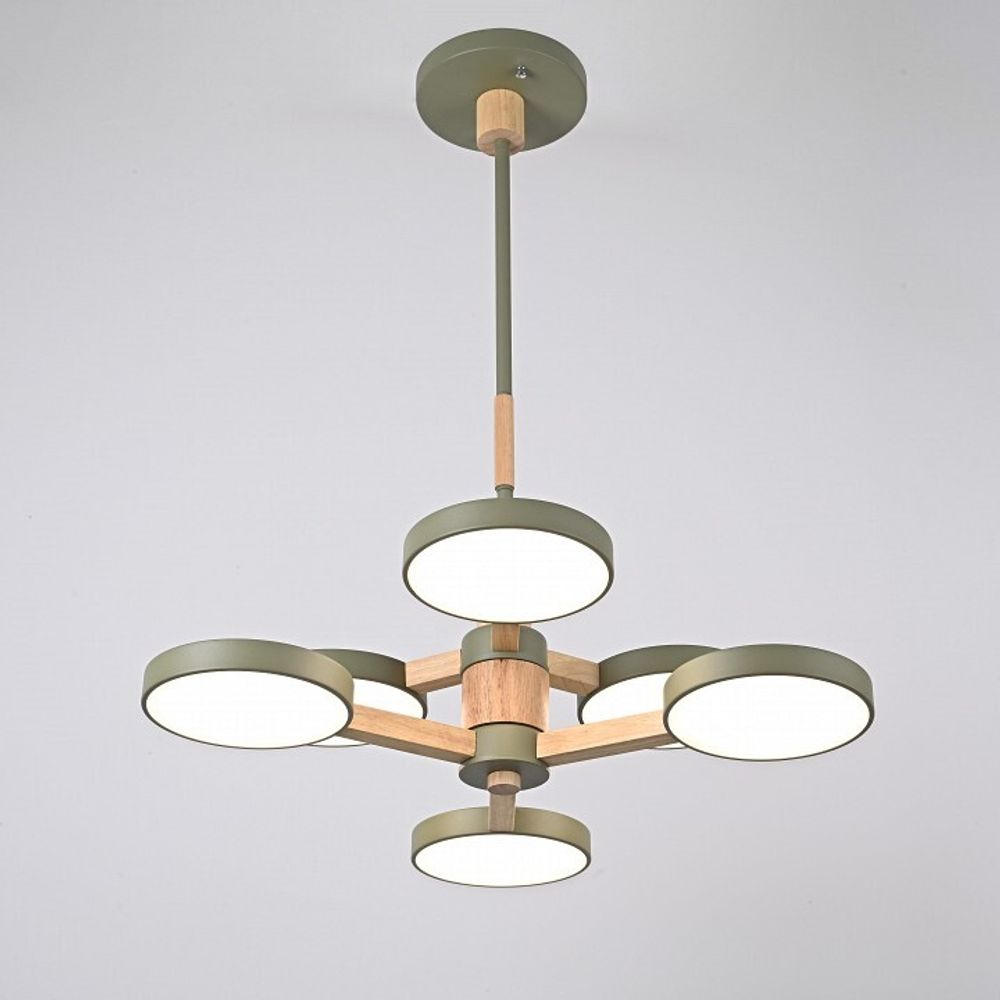 Люстра на штанге Imperiumloft TURNA Khaki TURNA-DBL01