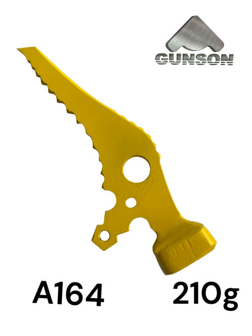 Gunson Shamah Hummer heave Aggressive/30ХГСА/ 45 HRc/ t-50C/ желтый / вес 210гр