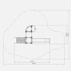 Многофункциональный комплекс «ВА-01.10» для уличной площадки