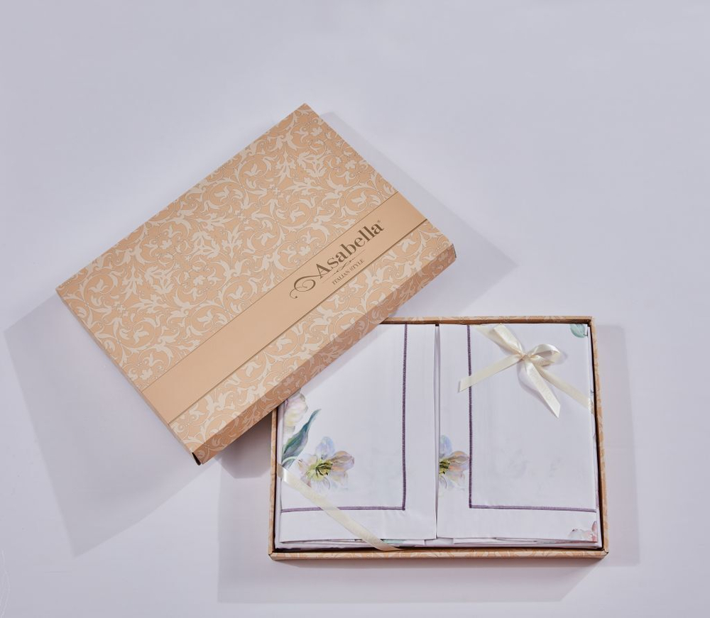 Постельное белье 1.5 спальное Asabella 2116-4S