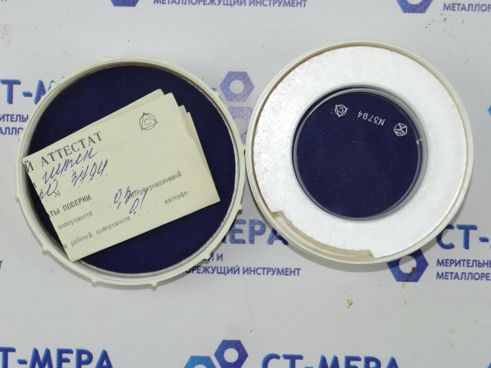 Пластина стеклянная ПИ-60 ГОСТ 2923-75 нижняя