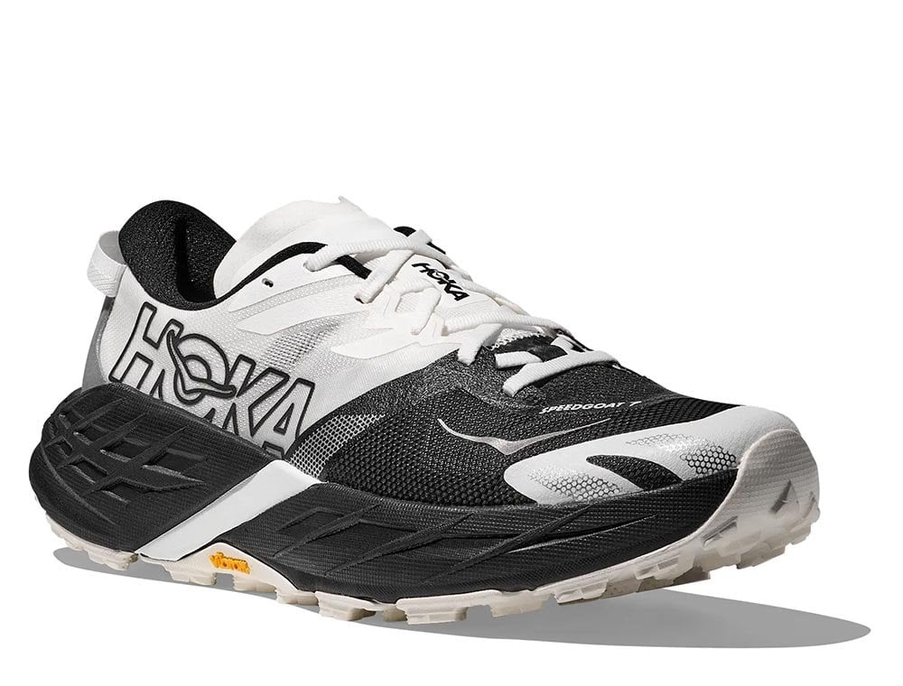 Мужские беговые кроссовки Hoka Speedgoat 7 M Черно-Белый
