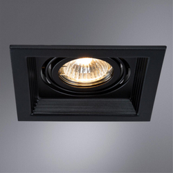 Встраиваемый светильник Arte Lamp A6661PL-1BK