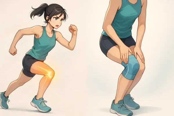 Как защитить колени при активных тренировках: советы и поддержка сустава