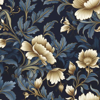 Золотые цветы