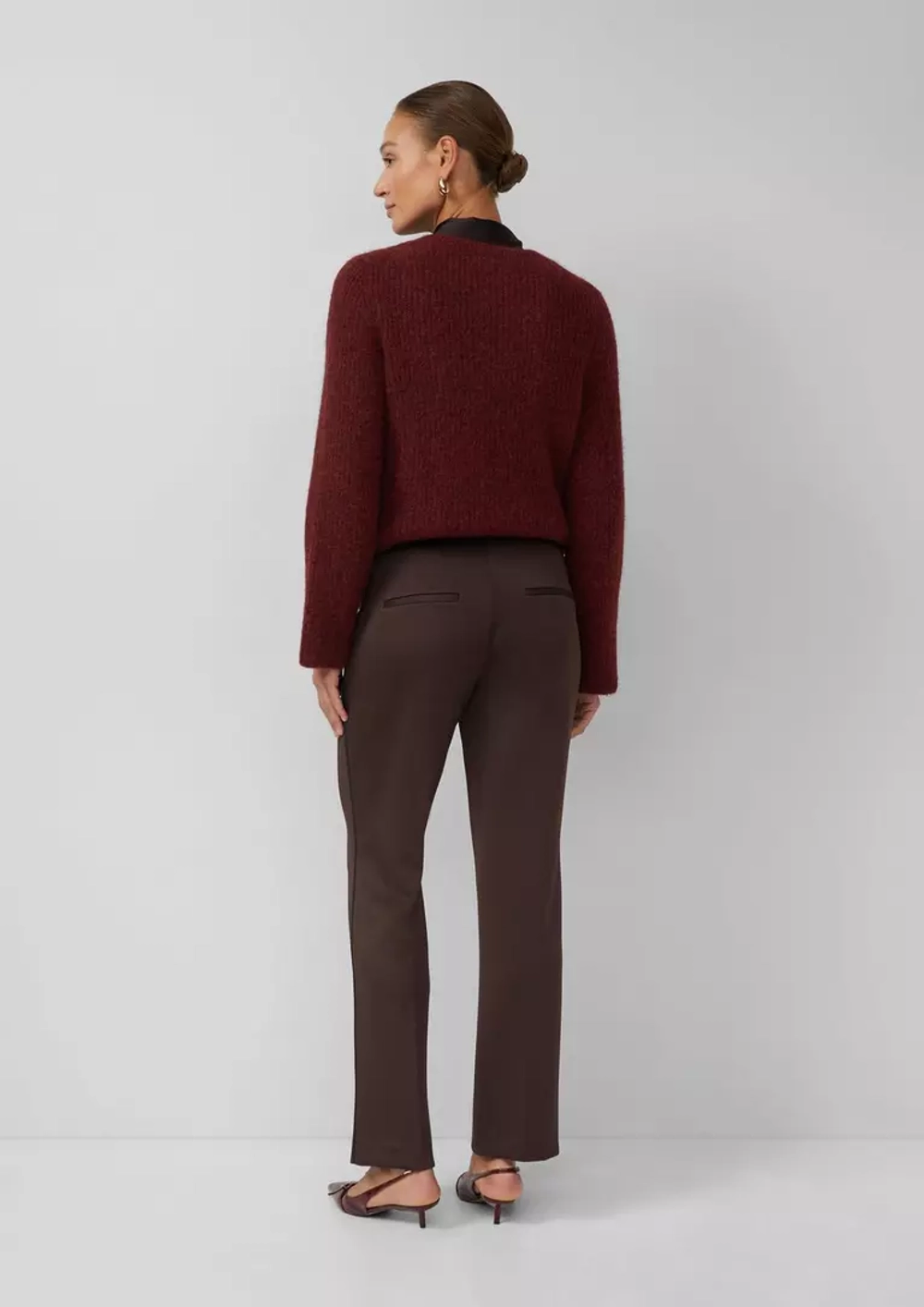 Брюки из модала и боковой декоративной лентой s.Oliver