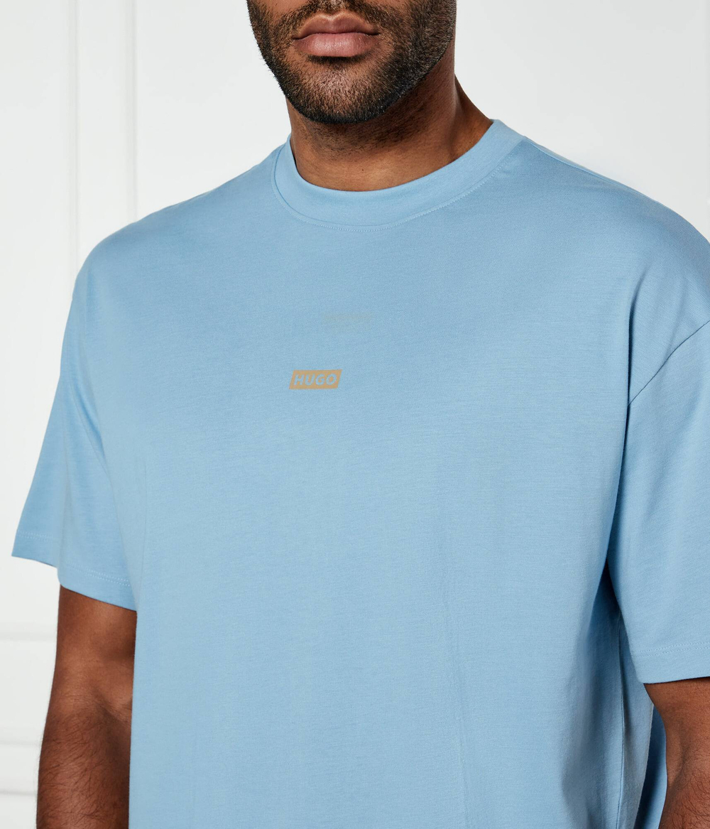 Футболка Nalono Hugo Blue - голубой(50509776)