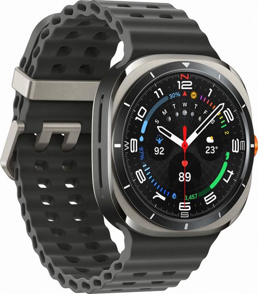 Умные часы Samsung Galaxy Watch Ultra 47 мм LTE серебристый титан (SM-L705)