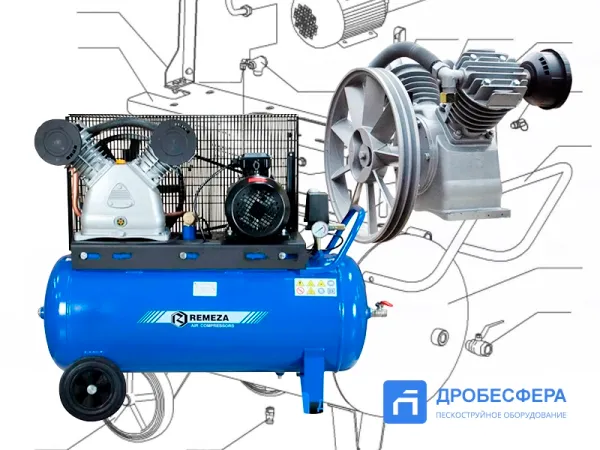 Поршневой компрессор: конструкция, принцип работы