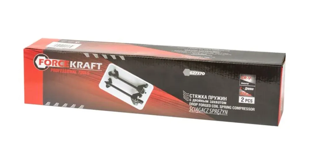 Стяжка пружин механическая 370мм FORCEKRAFT FK-627370