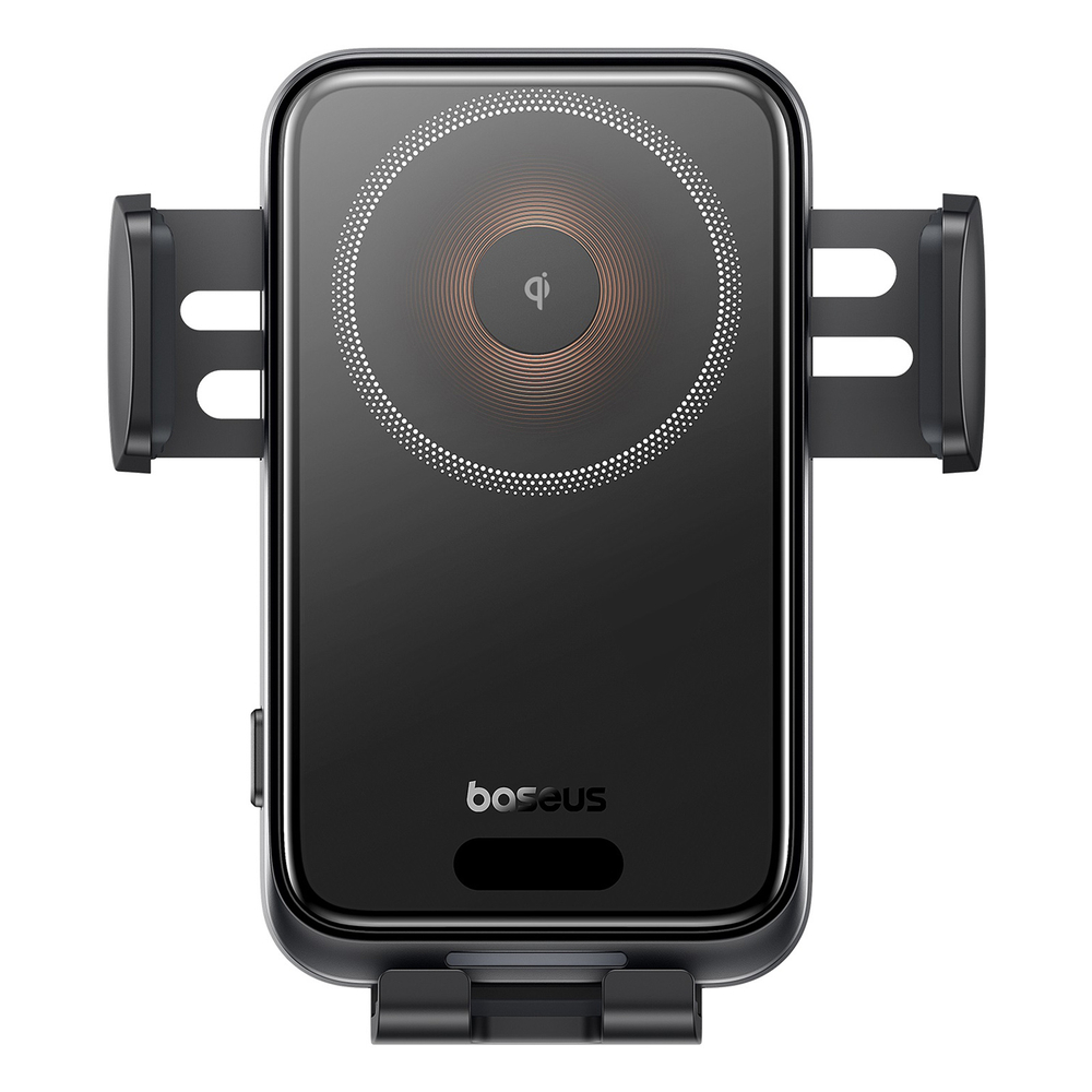 Автомобильный держатель с беспроводной зарядкой Baseus Wisdom Pro Auto Coil Alignment Qi 15W (На воздуховод)