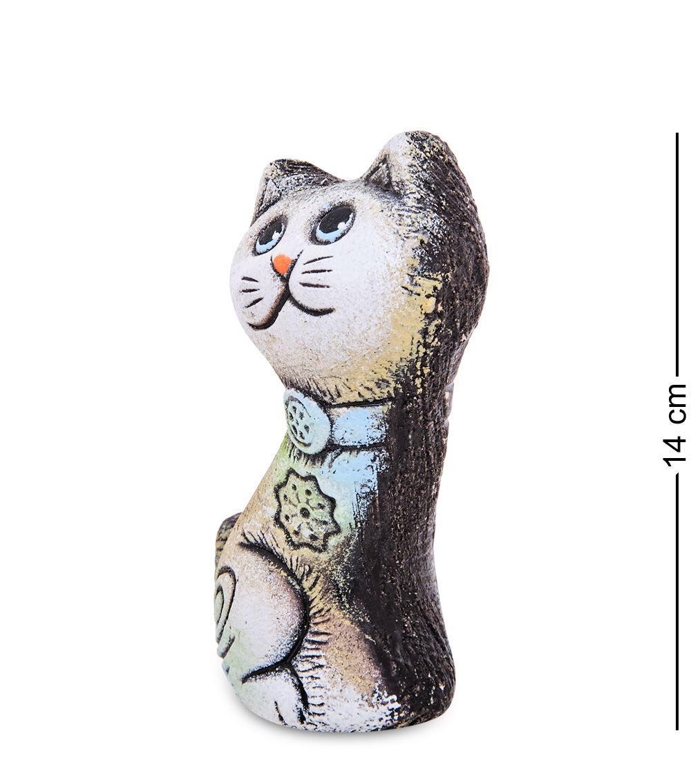 KK- 34 Фигурка «Кот Радость» шамот