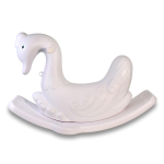 Пластмассовый игрушечный каталка для детей "Лебедь"